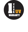 1 Year UV Warranty